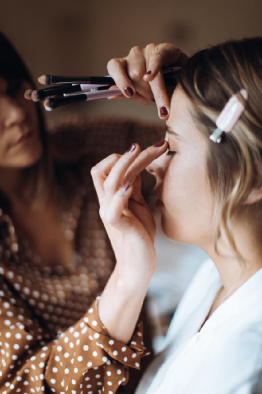 Maquillage mariée à Kersaint-Plabennec, près de Brest